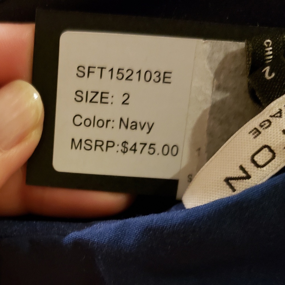 Halston Heritage Statement Cocktail Dress - Picture 6 of 10